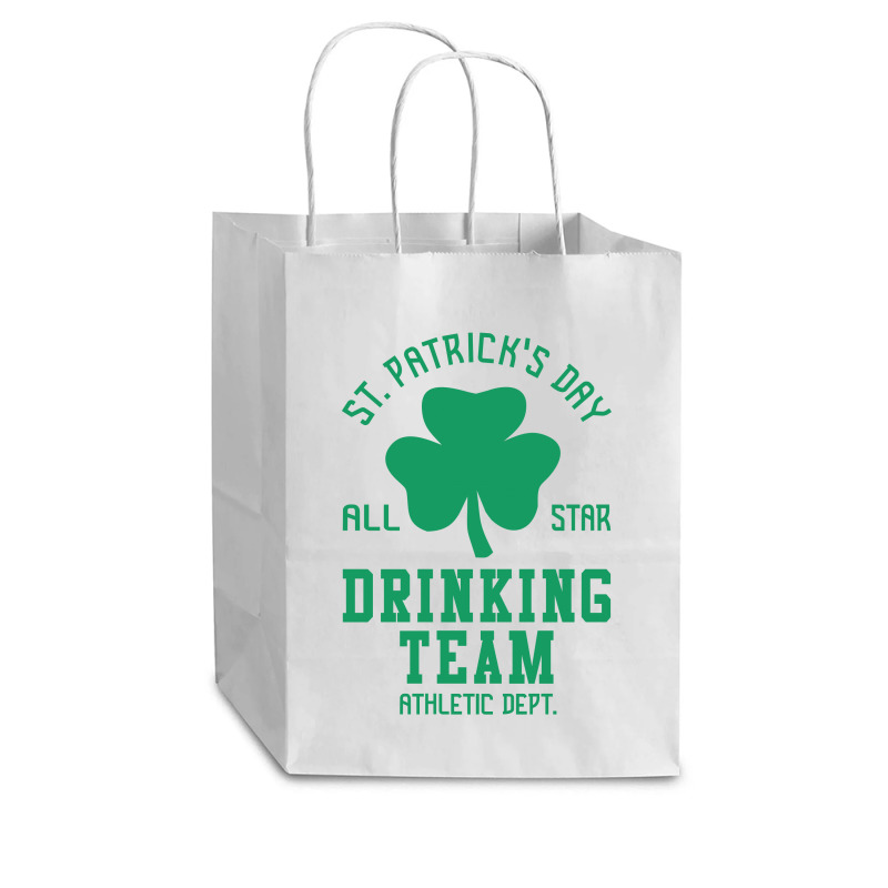 St. Patrick's Day Drinking Team Cub Paper Bag - 8 X 4 1/2 X 10 1/4 | Artistshot