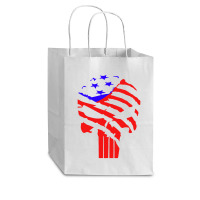 American Flag Punisher Cub Paper Bag - 8 X 4 1/2 X 10 1/4 | Artistshot