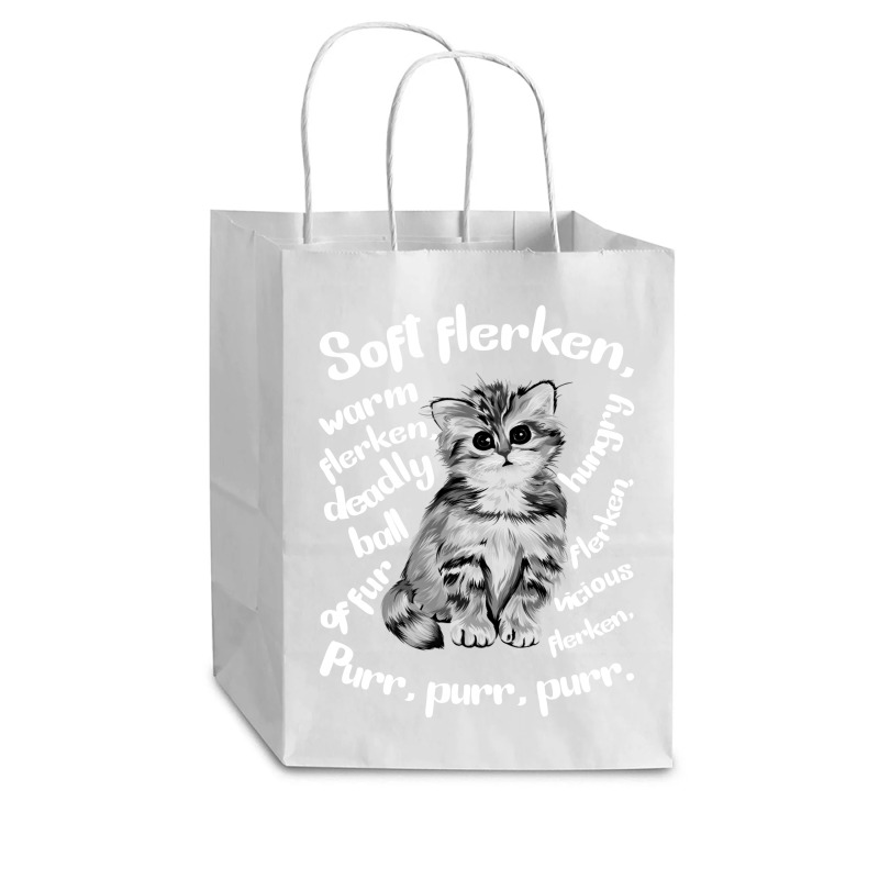 Soft Flerken For Dark Cub Paper Bag - 8 X 4 1/2 X 10 1/4 | Artistshot