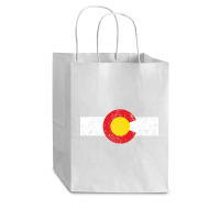 Vintage Colorado Flag Cub Paper Bag - 8 X 4 1/2 X 10 1/4 | Artistshot