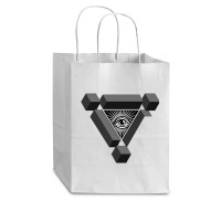 3d Freemasonry Illuminati Eye Of Providence Cub Paper Bag - 8 X 4 1/2 X 10 1/4 | Artistshot