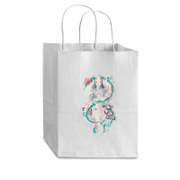 Spirited Graffiti Cub Paper Bag - 8 X 4 1/2 X 10 1/4 | Artistshot