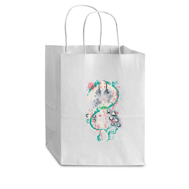 Spirited Graffiti Cub Paper Bag - 8 x 4 1/2 x 10 1/4 by Fearcheck | Artistshot