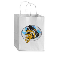 Shark Cat Pineapple Express Cub Paper Bag - 8 X 4 1/2 X 10 1/4 | Artistshot