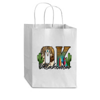 Oklahoma Cub Paper Bag - 8 X 4 1/2 X 10 1/4 | Artistshot