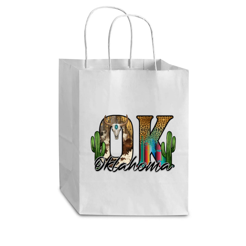 Oklahoma Cub Paper Bag - 8 X 4 1/2 X 10 1/4 | Artistshot