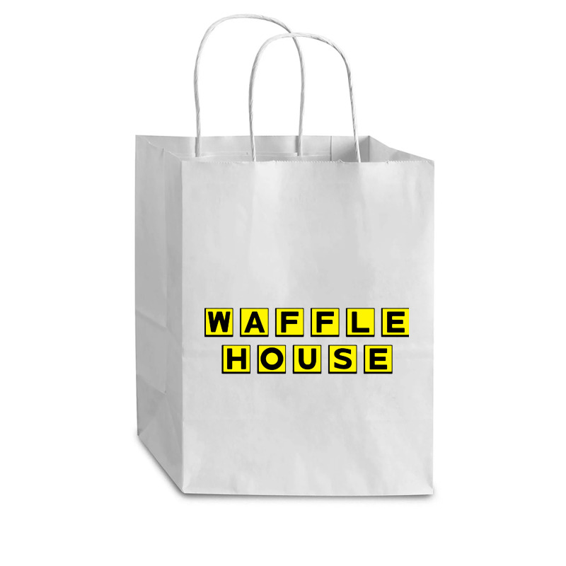 Waffle House Restaurant Cub Paper Bag - 8 X 4 1/2 X 10 1/4. By Artistshot