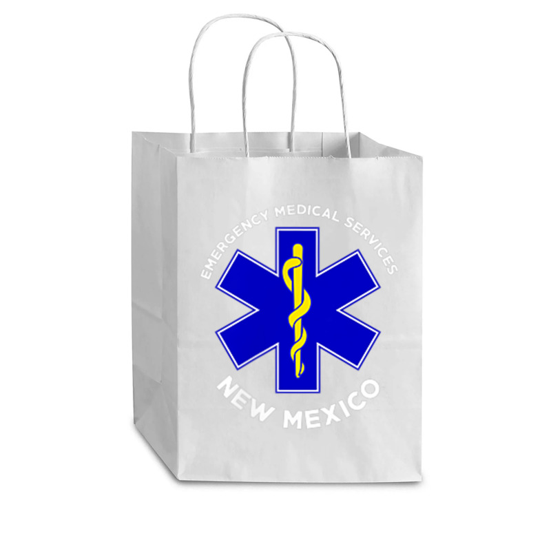 New Mexico Ems Emergency Medical Services Emt Medic Cub Paper Bag - 8 X 4 1/2 X 10 1/4 | Artistshot