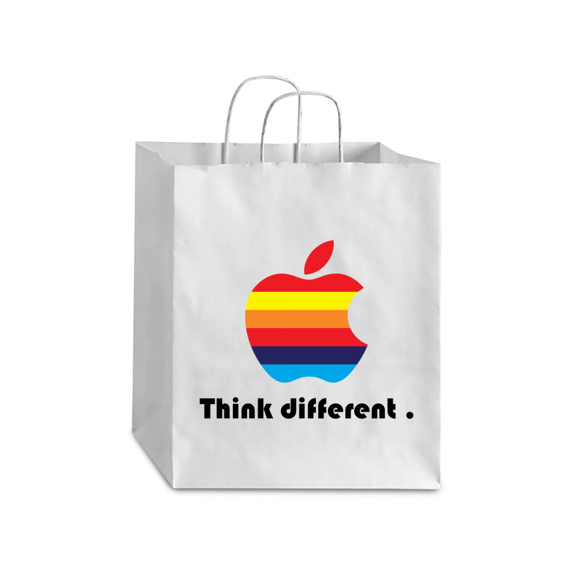 Apple Think Different Debie Paper Bag - 10 X 5 X 13 | Artistshot