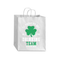 St. Patrick's Day Drinking Team Debie Paper Bag - 10 X 5 X 13 | Artistshot