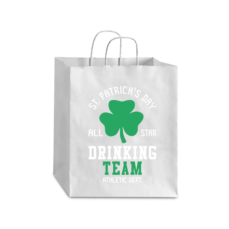 St. Patrick's Day Drinking Team Debie Paper Bag - 10 X 5 X 13 | Artistshot