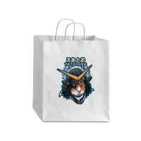 Samurai Cat Sengonku Basara Debie Paper Bag - 10 X 5 X 13 | Artistshot