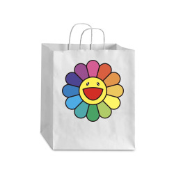 Custom Takashi Murakami Flower Rainbow Drawstring Bags By Kakashop