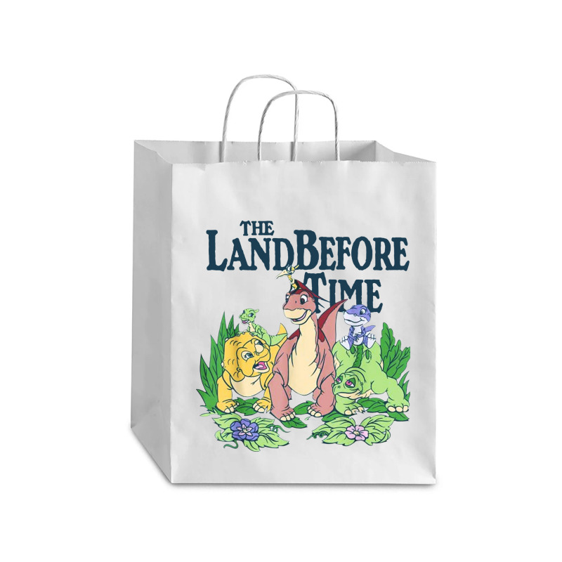 Land Before Time Debie Paper Bag - 10 X 5 X 13 | Artistshot