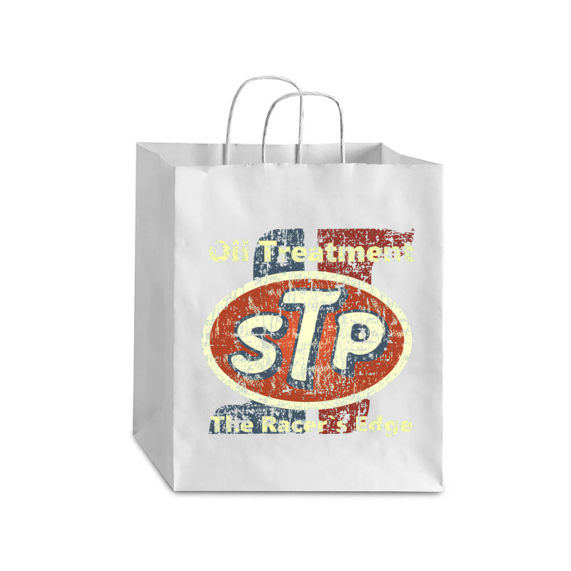 Stp    Nostalgia Drag Racing Debie Paper Bag - 10 X 5 X 13 | Artistshot