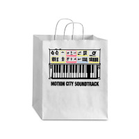 Motion City Soundtrack Merch Synth Debie Paper Bag - 10 X 5 X 13 | Artistshot