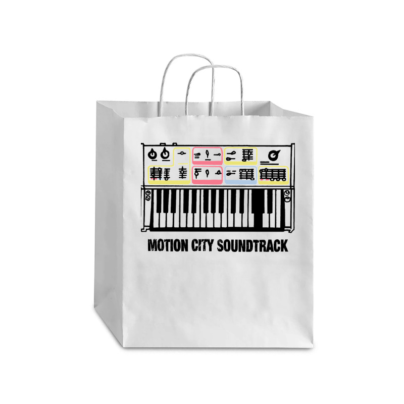 Motion City Soundtrack Merch Synth Debie Paper Bag - 10 X 5 X 13 | Artistshot