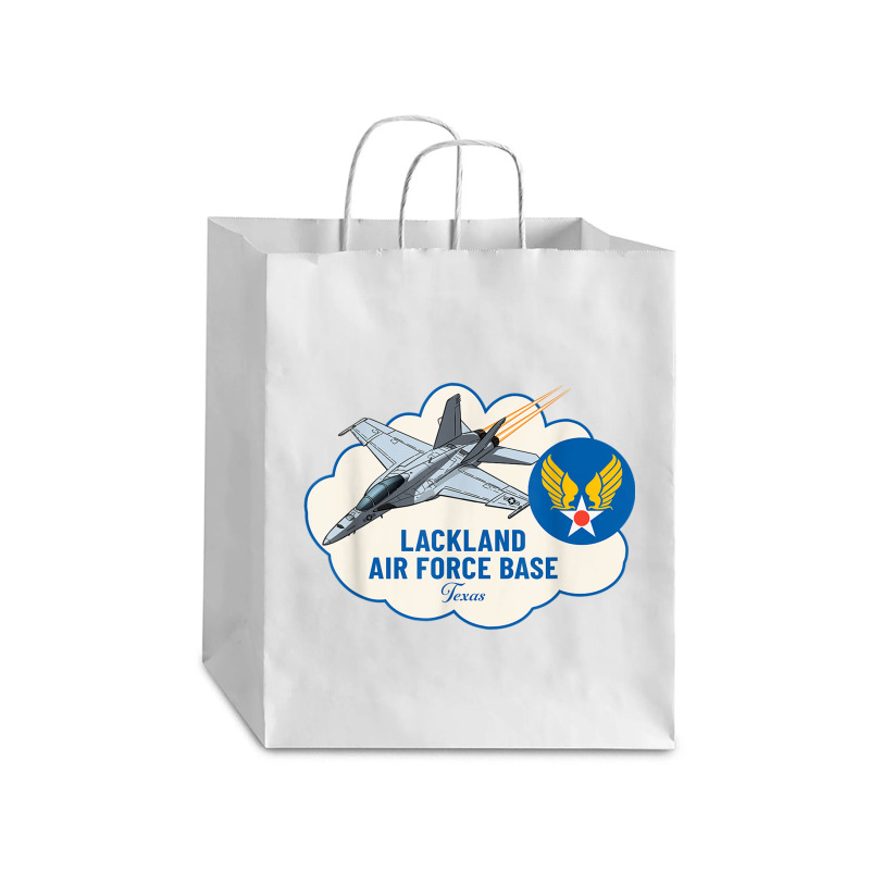 Lackland Afb Air Force Base Texas Tx Veterans T Shirt Debie Paper Bag - 10 X 5 X 13 | Artistshot