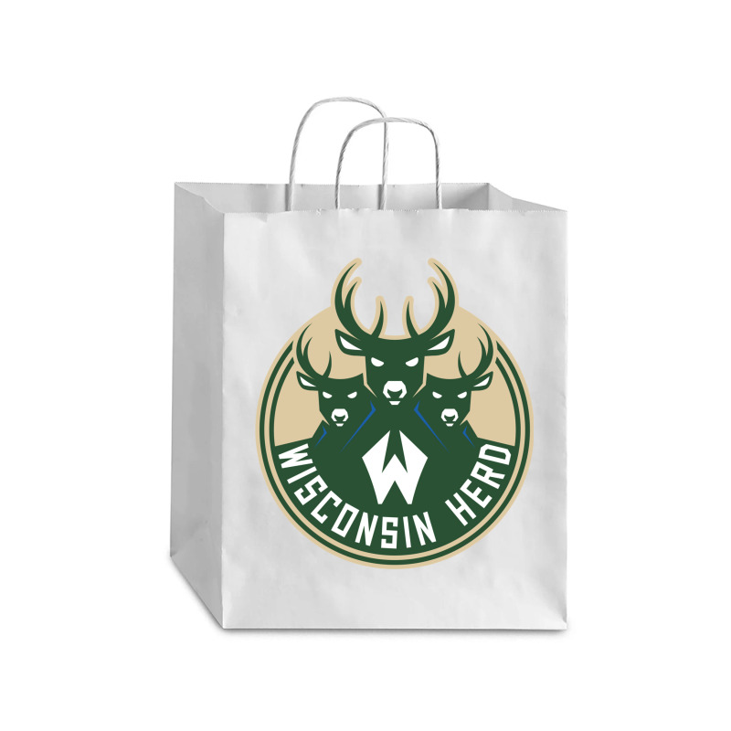 The Wisconsin Herd Debie Paper Bag - 10 X 5 X 13 | Artistshot