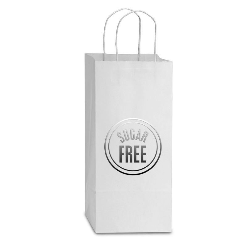 Sugar Free Double Wine Paper Bag - 6 1/2 X 3 1/2 X 12 3/8 | Artistshot