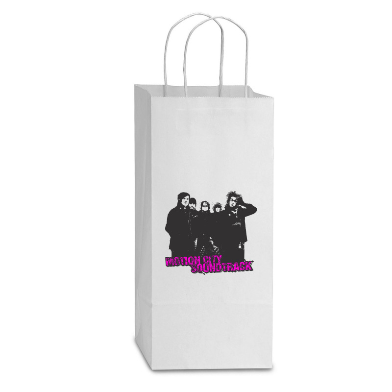 Motion City Soundtrack Clässic Double Wine Paper Bag - 6 1/2 X 3 1/2 X 12 3/8 | Artistshot