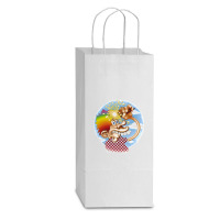 Music Retro Jerry Grateful My Favorite People Double Wine Paper Bag - 6 1/2 X 3 1/2 X 12 3/8 | Artistshot