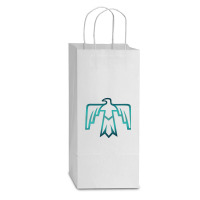 Thunderbird, Native American, Bird, Eagle, Totem, Animal Premium T Shi Double Wine Paper Bag - 6 1/2 X 3 1/2 X 12 3/8 | Artistshot