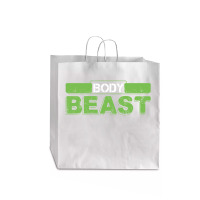 Body Beast Jumbo Paper Bag - 18 X 7 X 18 3/4 | Artistshot