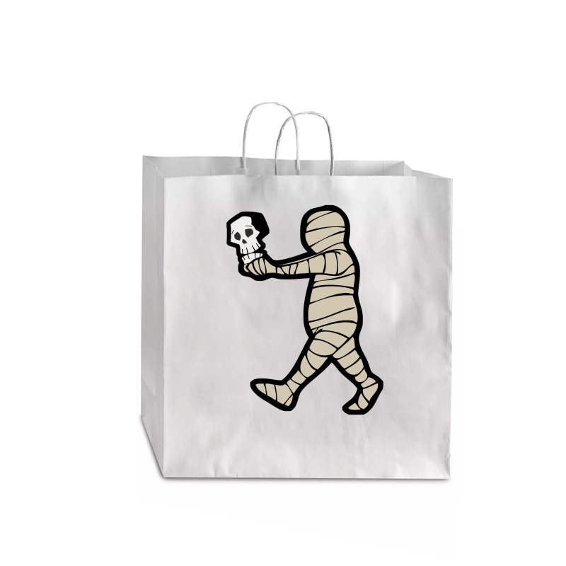 The Mummy Skull Jumbo Paper Bag - 18 X 7 X 18 3/4 | Artistshot