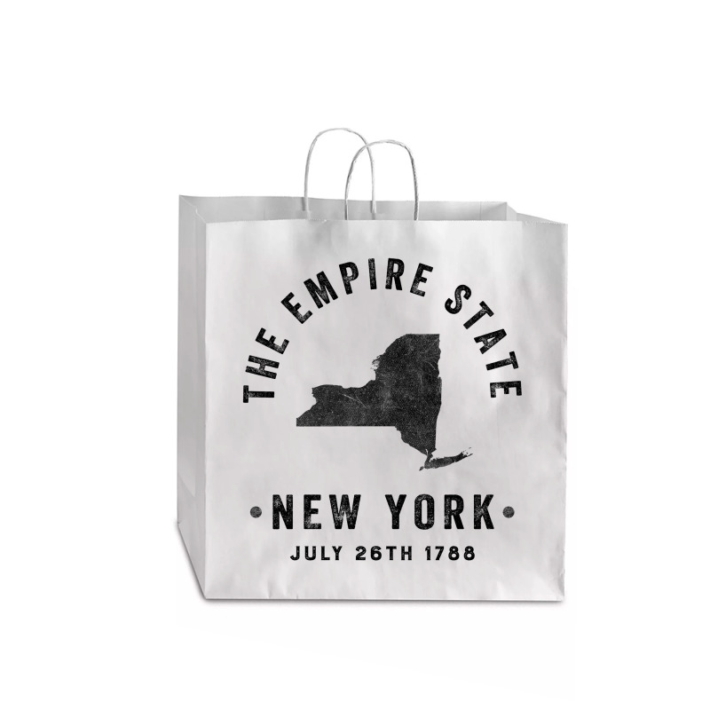 New York, The Empire State Jumbo Paper Bag - 18 X 7 X 18 3/4 | Artistshot