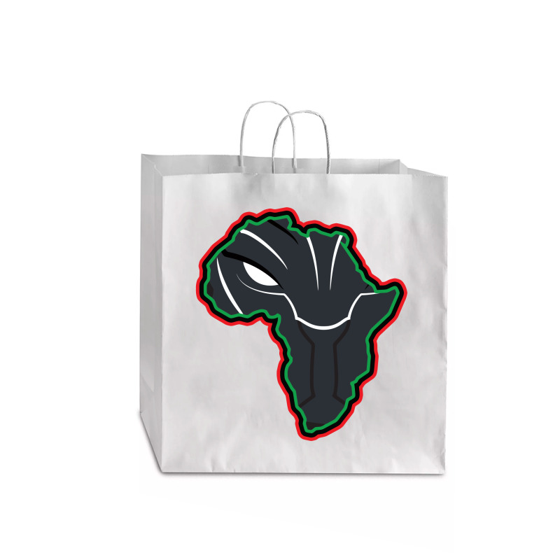 African Black Panther Jumbo Paper Bag - 18 X 7 X 18 3/4 | Artistshot