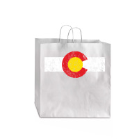 Vintage Colorado Flag Jumbo Paper Bag - 18 X 7 X 18 3/4 | Artistshot