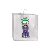 Joker (dc)  (low Poly Abstract) Fanart (zoomout Effect) Jumbo Paper Bag - 18 X 7 X 18 3/4 | Artistshot