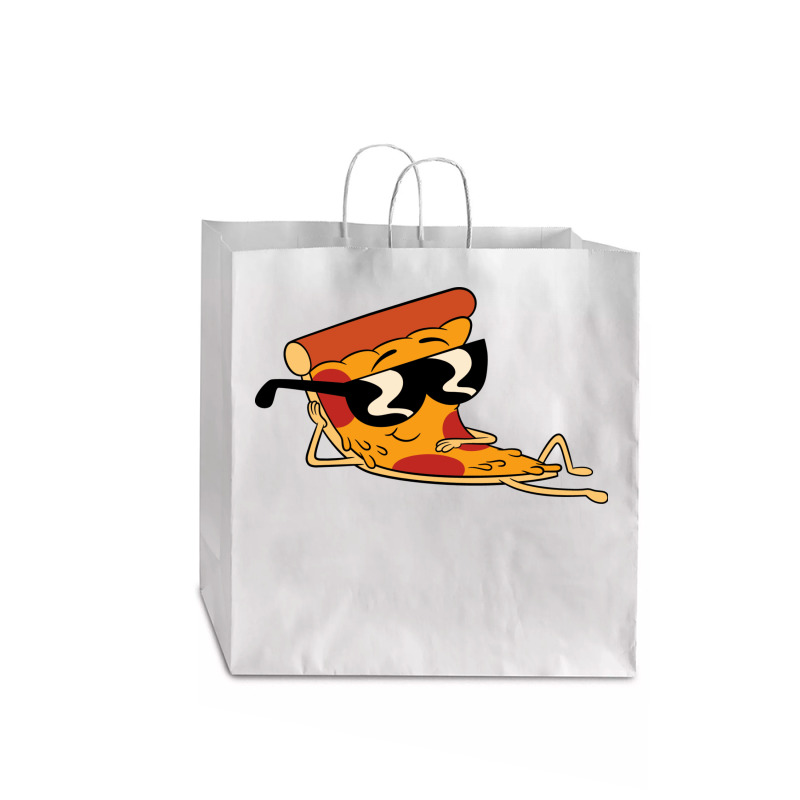 Pizza Steve Cool Cartoon Jumbo Paper Bag - 18 X 7 X 18 3/4 | Artistshot