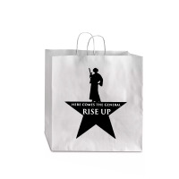 Here Comes The General Rise Up Jumbo Paper Bag - 18 X 7 X 18 3/4 | Artistshot