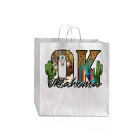 Oklahoma Jumbo Paper Bag - 18 X 7 X 18 3/4 | Artistshot