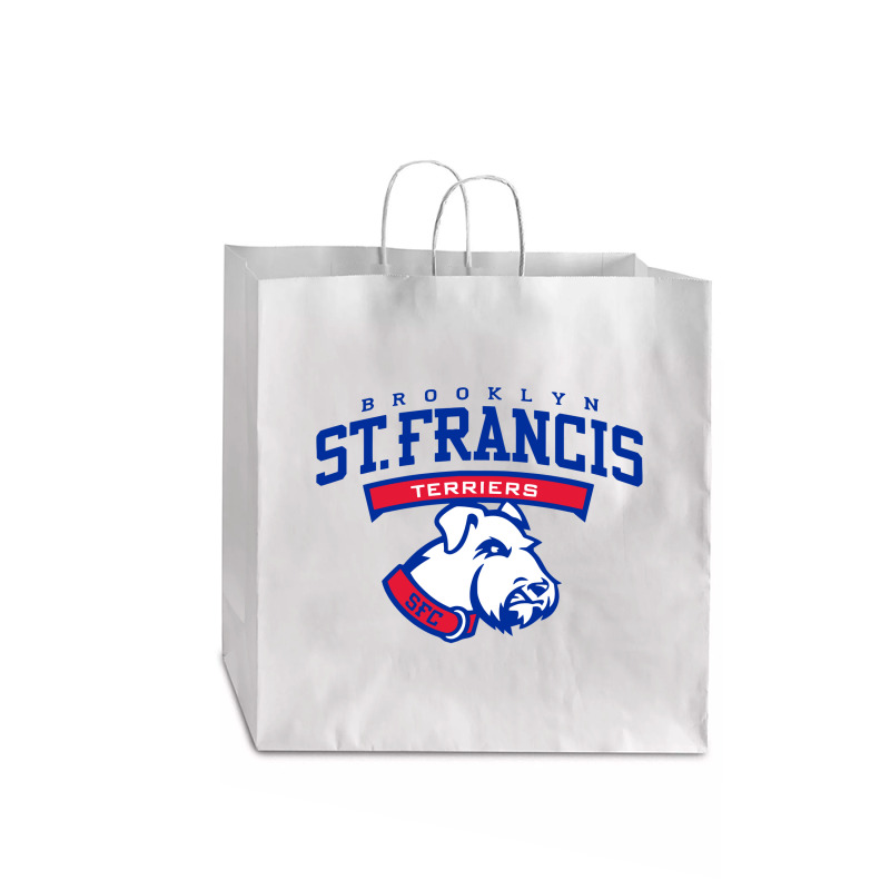 St. Francis Brooklyn Jumbo Paper Bag - 18 X 7 X 18 3/4 | Artistshot