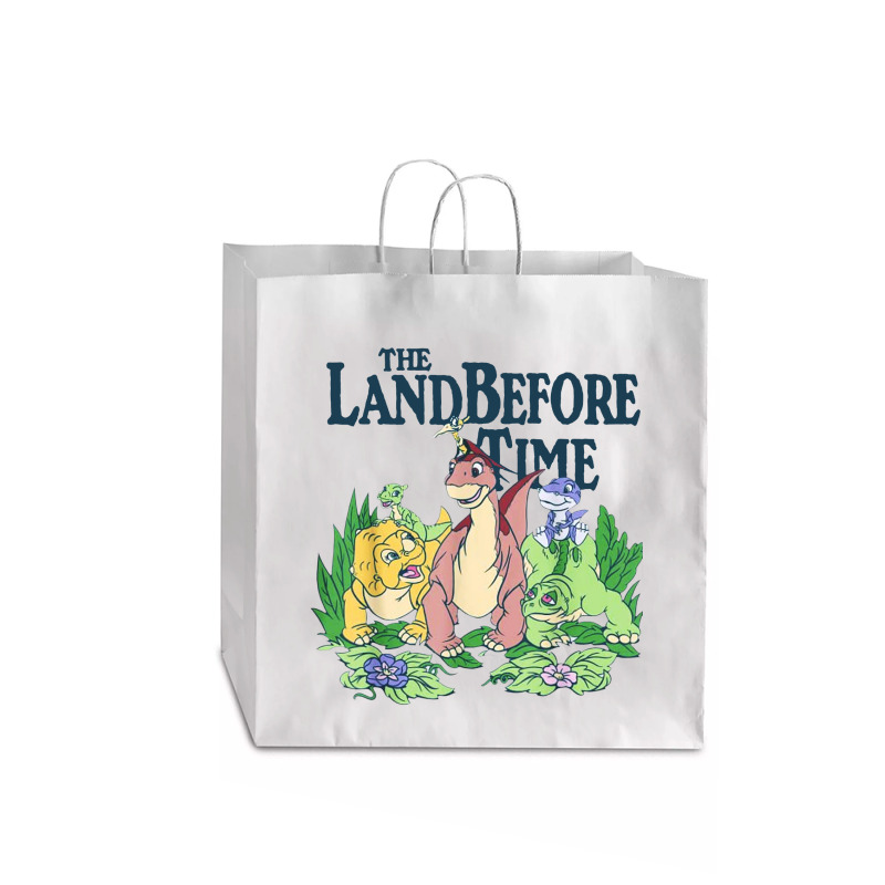 Land Before Time Jumbo Paper Bag - 18 X 7 X 18 3/4 | Artistshot