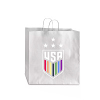 Uswnt Lgbtq Jumbo Paper Bag - 18 X 7 X 18 3/4 | Artistshot