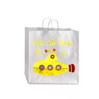 Yellow Submarine, The Yellow Submarine, Yellow, Submarine Jumbo Paper Bag - 18 X 7 X 18 3/4 | Artistshot