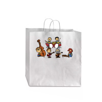 Peanuts Meet The Dead Active Jumbo Paper Bag - 18 X 7 X 18 3/4 | Artistshot