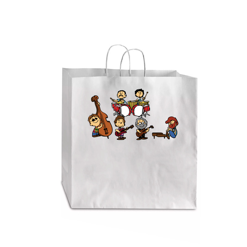 Peanuts Meet The Dead Active Jumbo Paper Bag - 18 X 7 X 18 3/4 | Artistshot