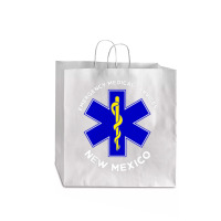 New Mexico Ems Emergency Medical Services Emt Medic Jumbo Paper Bag - 18 X 7 X 18 3/4 | Artistshot