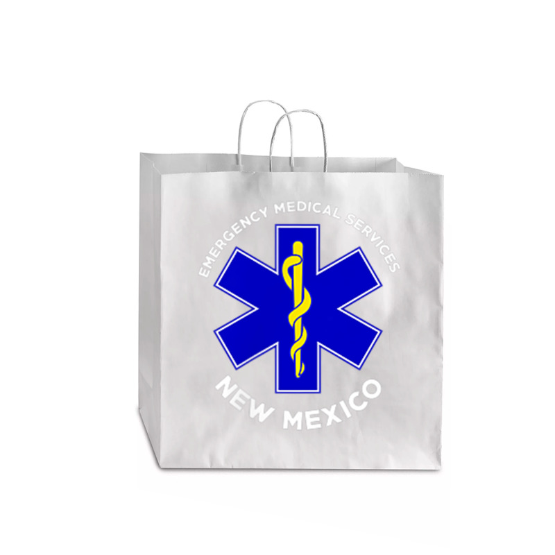 New Mexico Ems Emergency Medical Services Emt Medic Jumbo Paper Bag - 18 X 7 X 18 3/4 | Artistshot