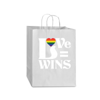 Love Wins Mart Paper Bag -13 X 7 X 17 | Artistshot