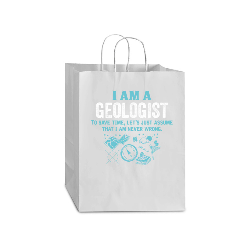 I Am A Geologist... Mart Paper Bag -13 X 7 X 17 | Artistshot