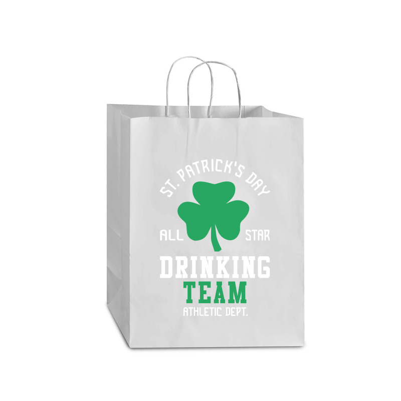 St. Patrick's Day Drinking Team Mart Paper Bag -13 X 7 X 17 | Artistshot