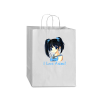 I Love Anime! Anime Girl Mart Paper Bag -13 X 7 X 17 | Artistshot