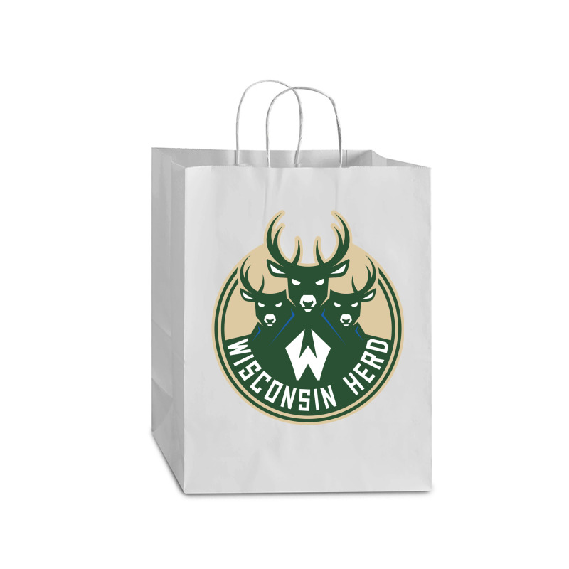 The Wisconsin Herd Mart Paper Bag -13 X 7 X 17 | Artistshot