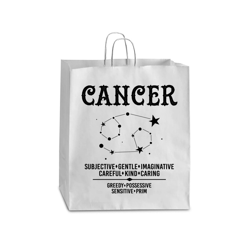 Cancer Zodiac Sign Queen Paper Bag - 16 X 6 X 19 1/4 | Artistshot